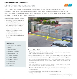 Line Crossing Detection in Monterey,  CA